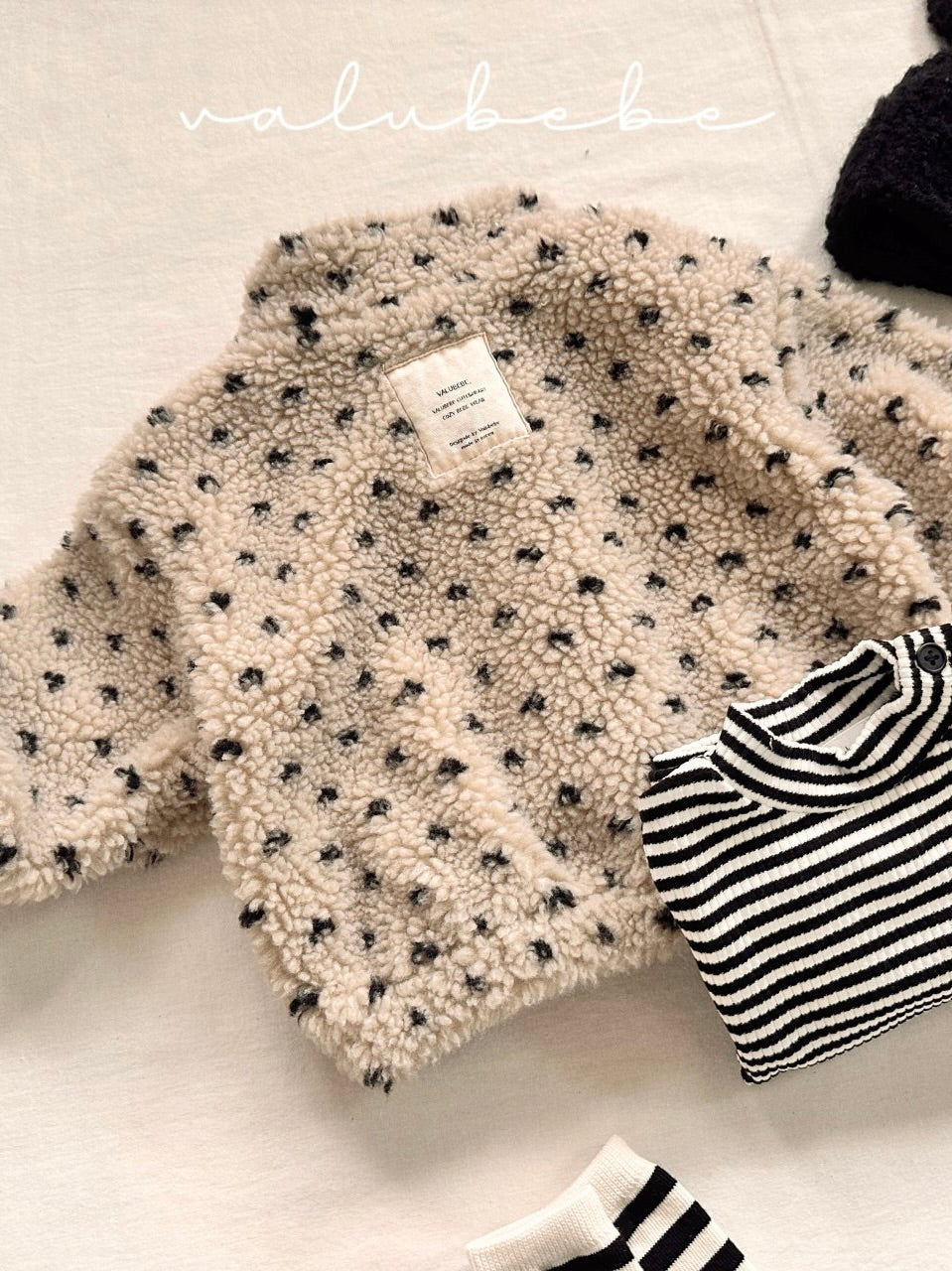 Monet fluffy jacket (baby&kids)