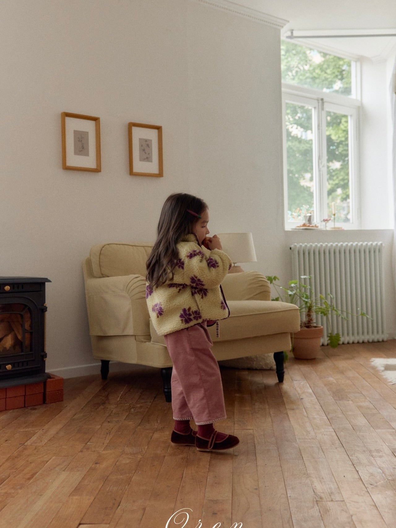 Melo flower boa jumper