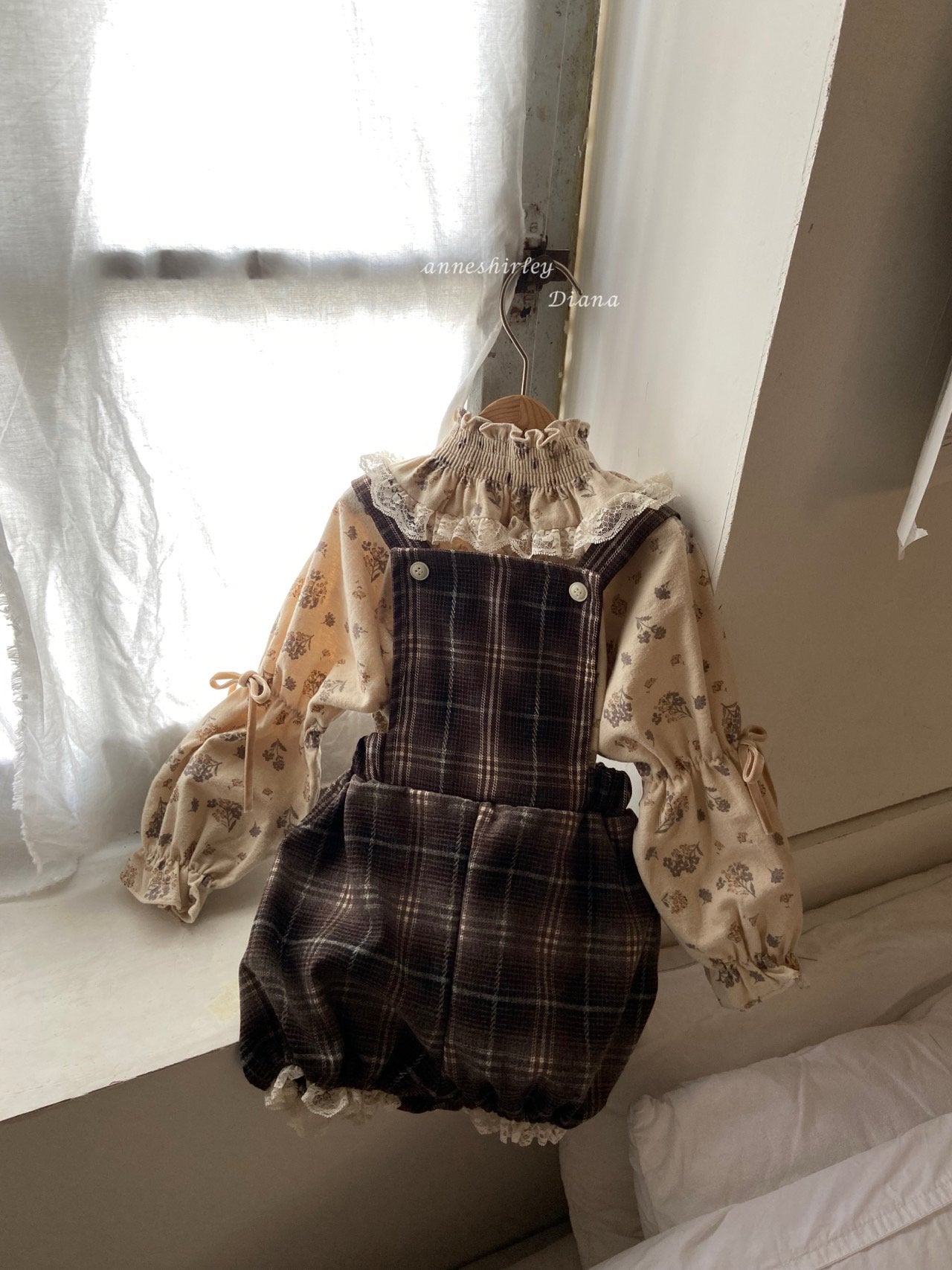 Vivienne lace rompers