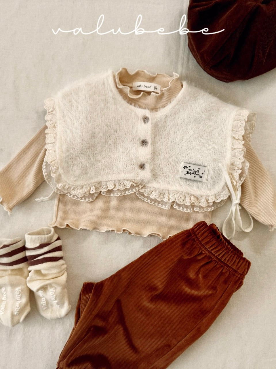 Half neck mellow T (baby)