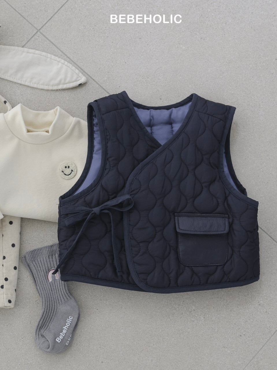 Soft quilted vest