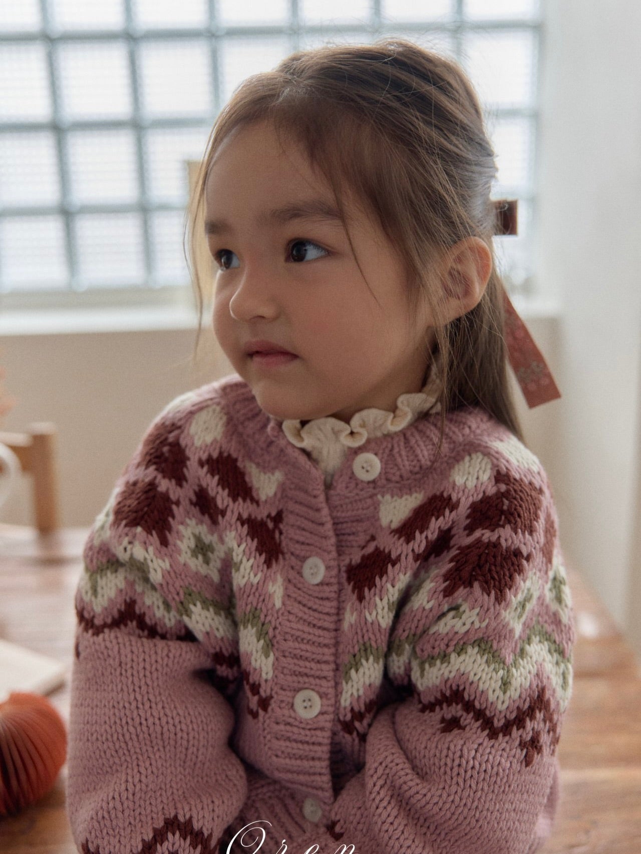 Reversible knit cardigan (2 way)