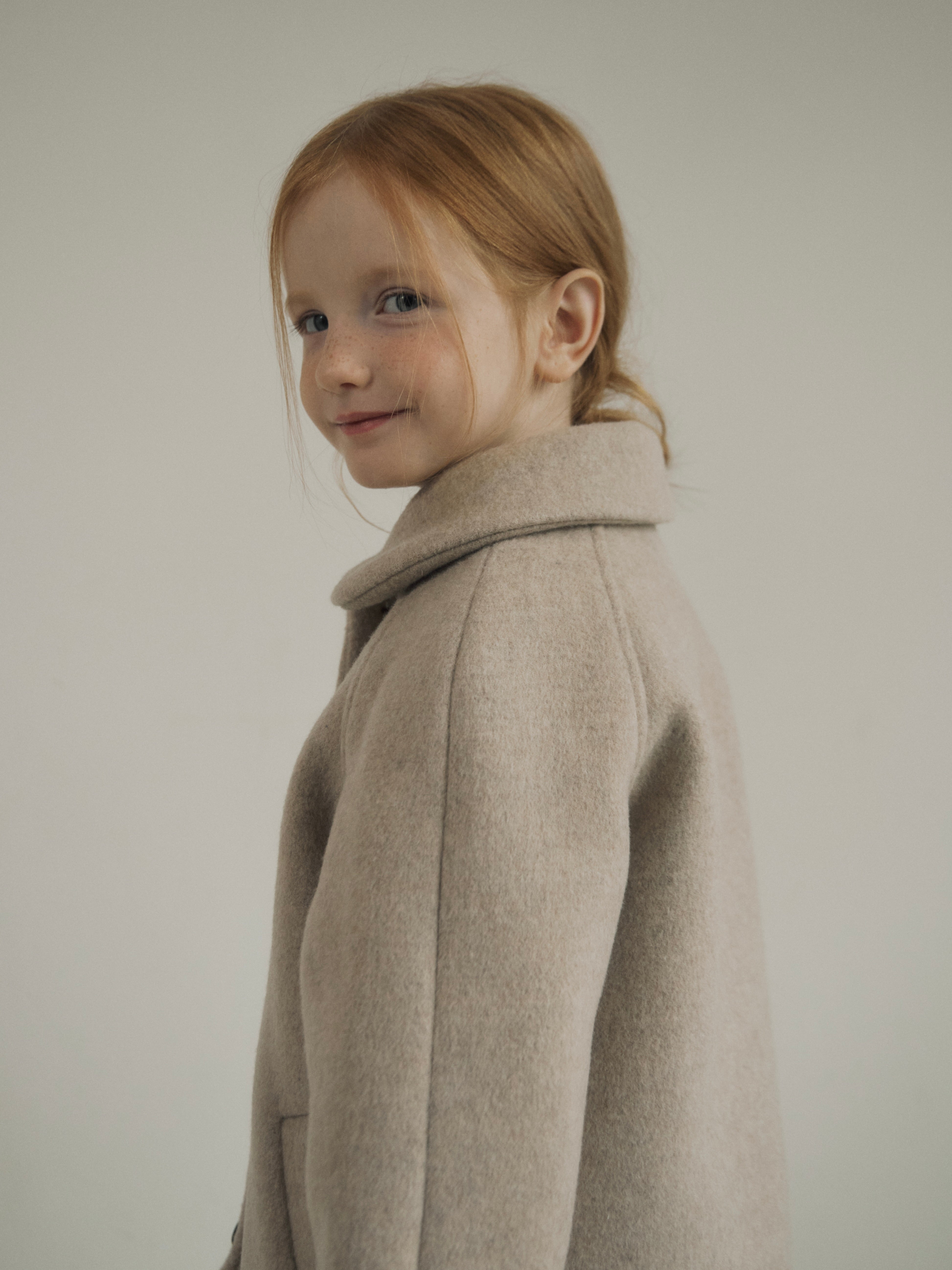 Noa wool coat (beige)