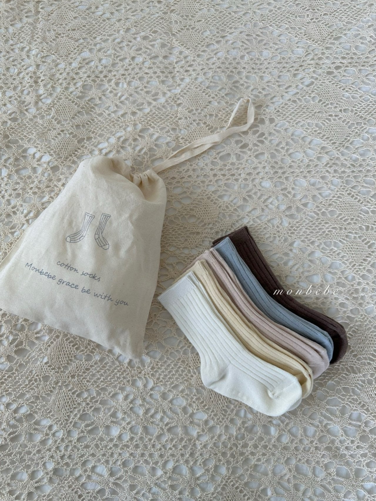 Spring cotton socks set