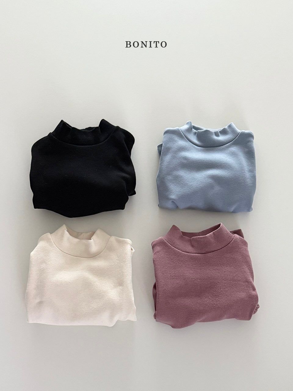 Plain neck polo T