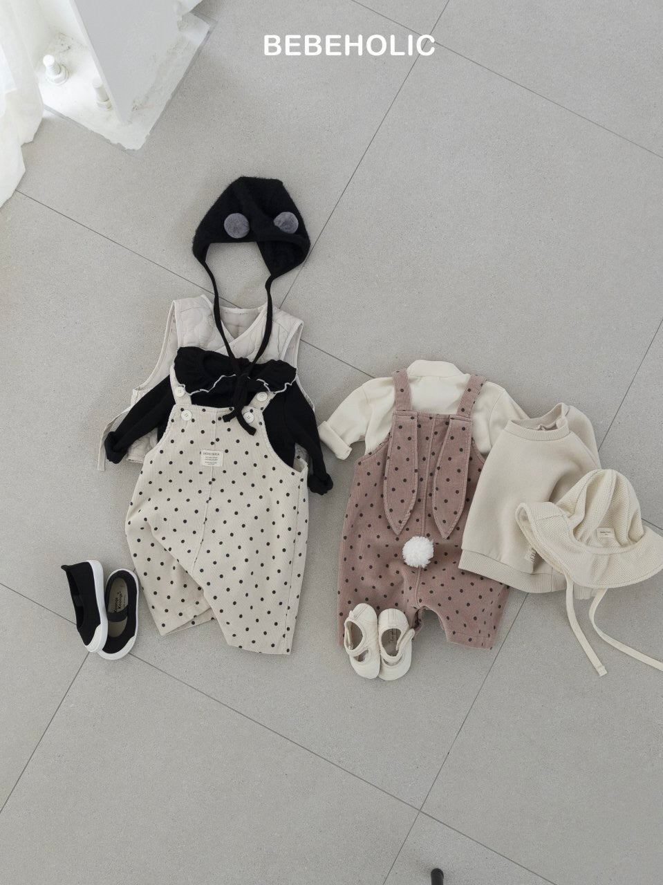 Bunny suspender overall