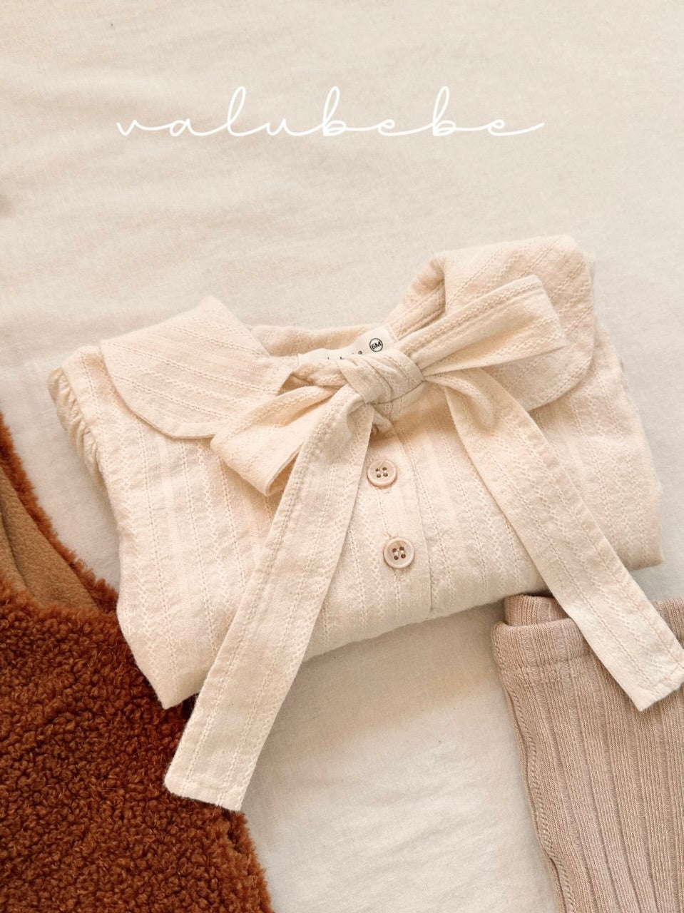 Ribbon collar blouse (baby)
