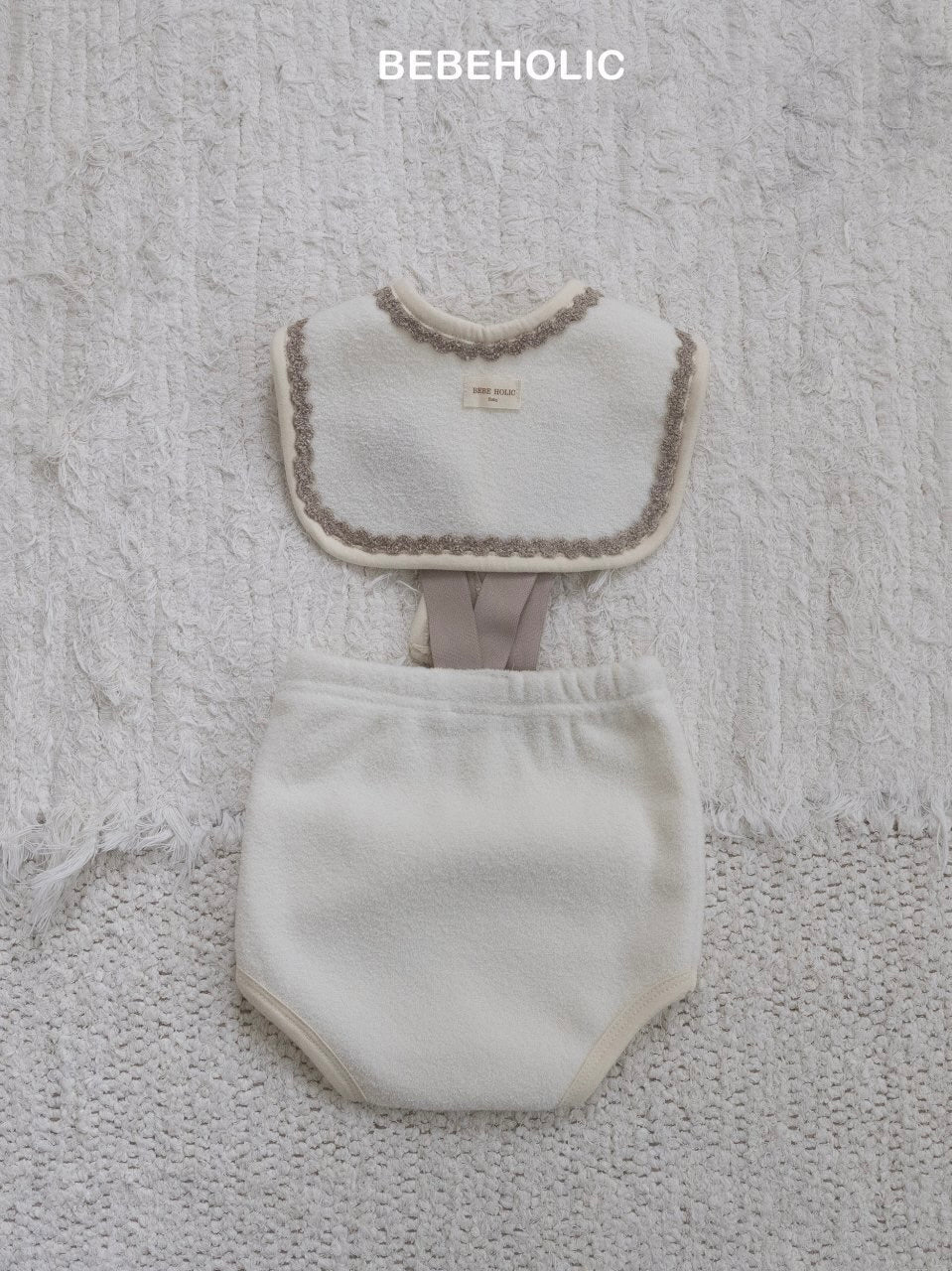 Scarf + terry bloomer set