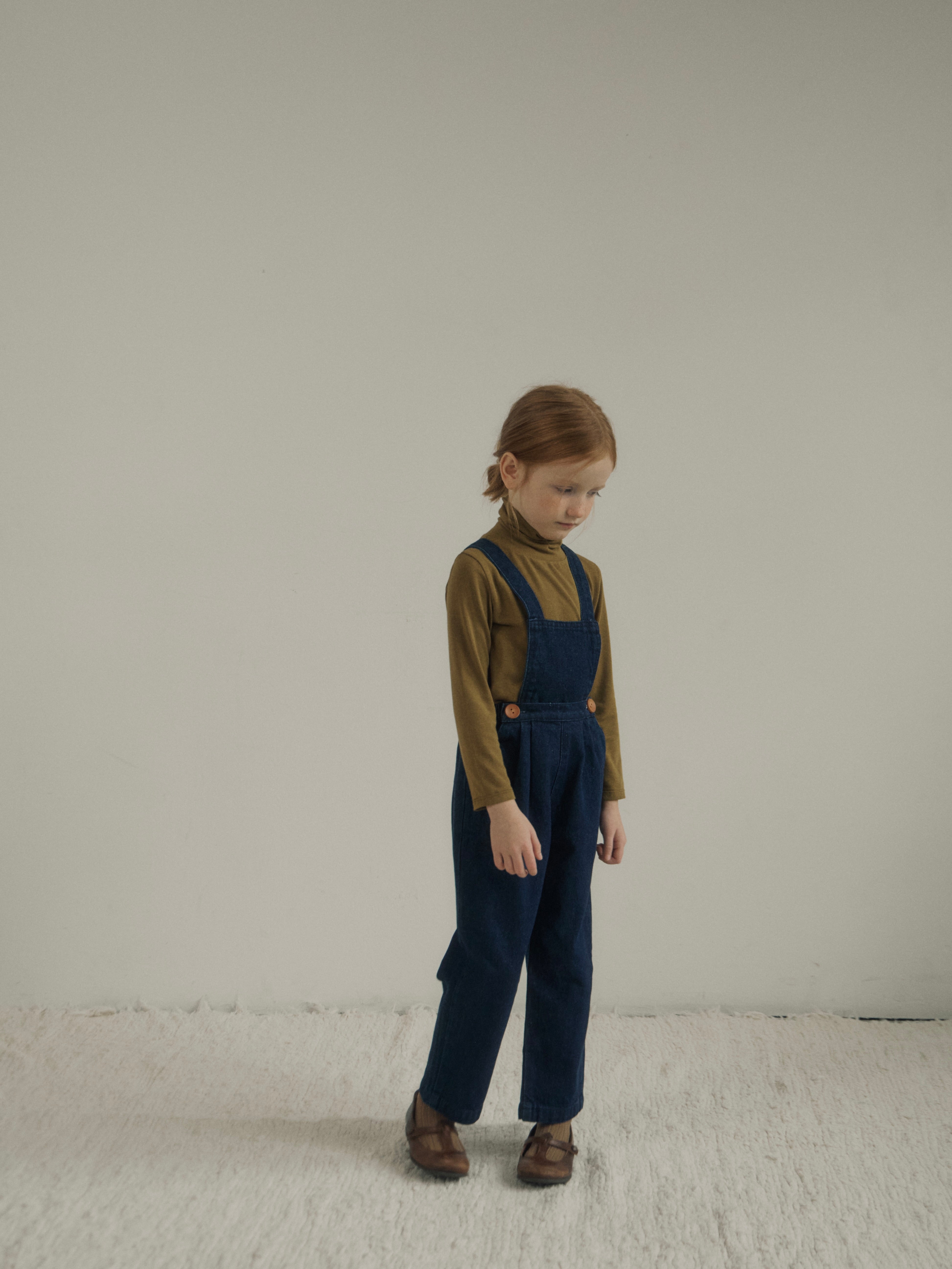 Basic soft turtleneck (moss olive)