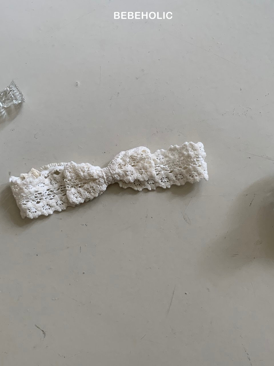 Milk ribbon hairband