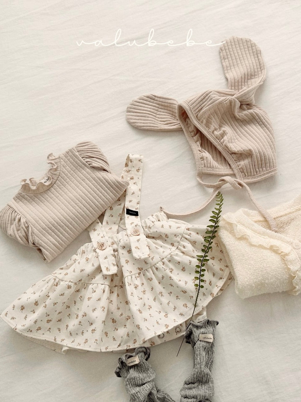 Flower suspender skirt bloomer (baby)