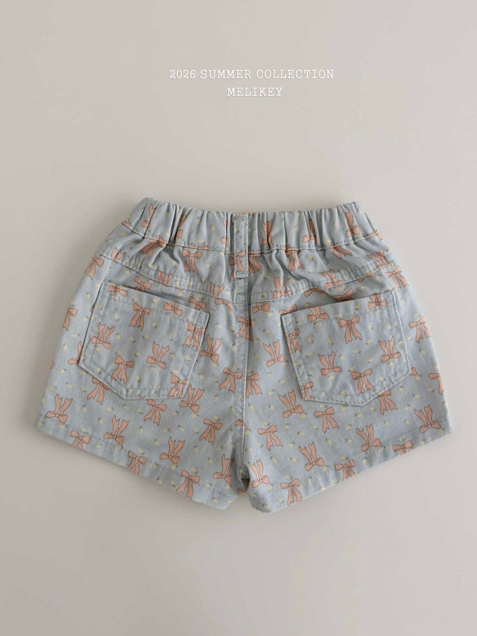 Color ribbon shorts
