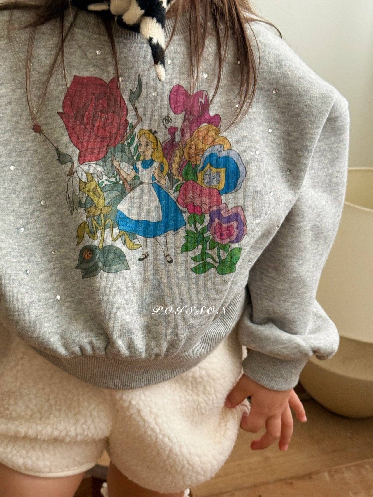Flower Alice sweatshirt