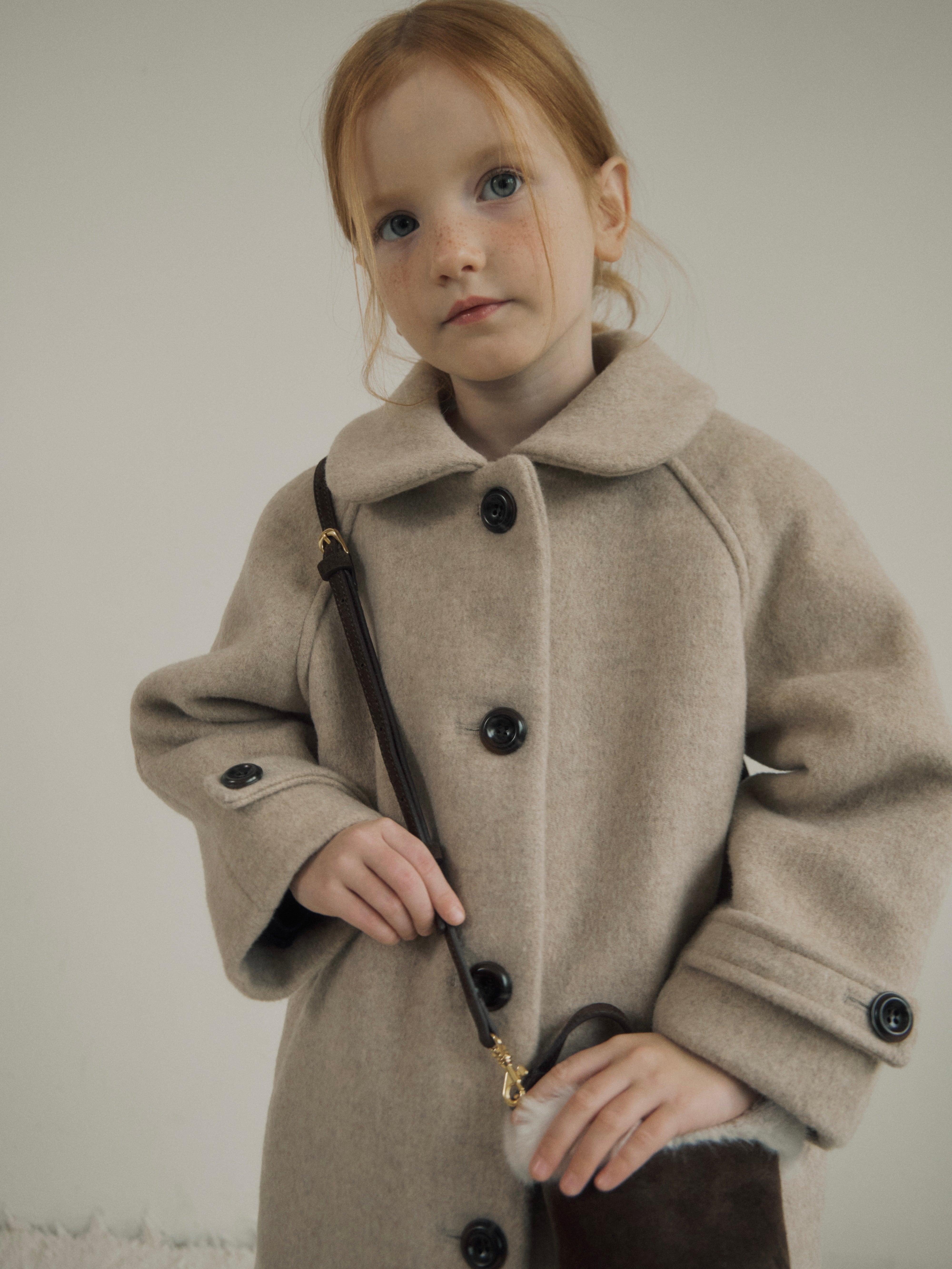 Noa wool coat (beige)