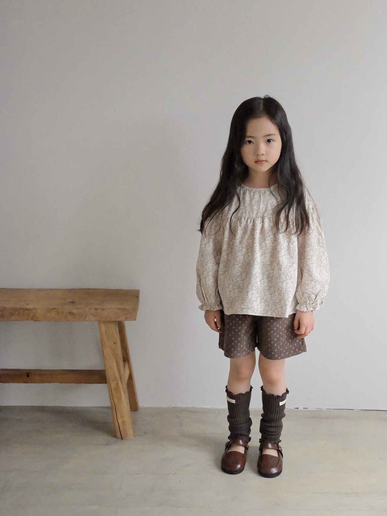 Flower cotton blouse