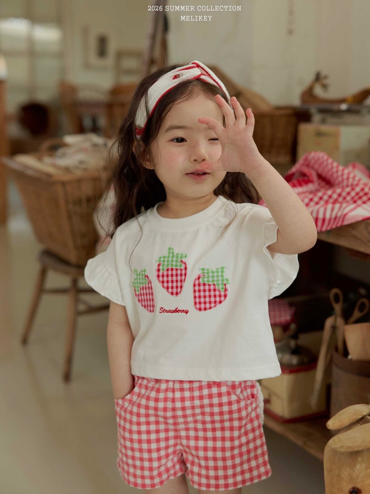 Strawberry patch T shirt
