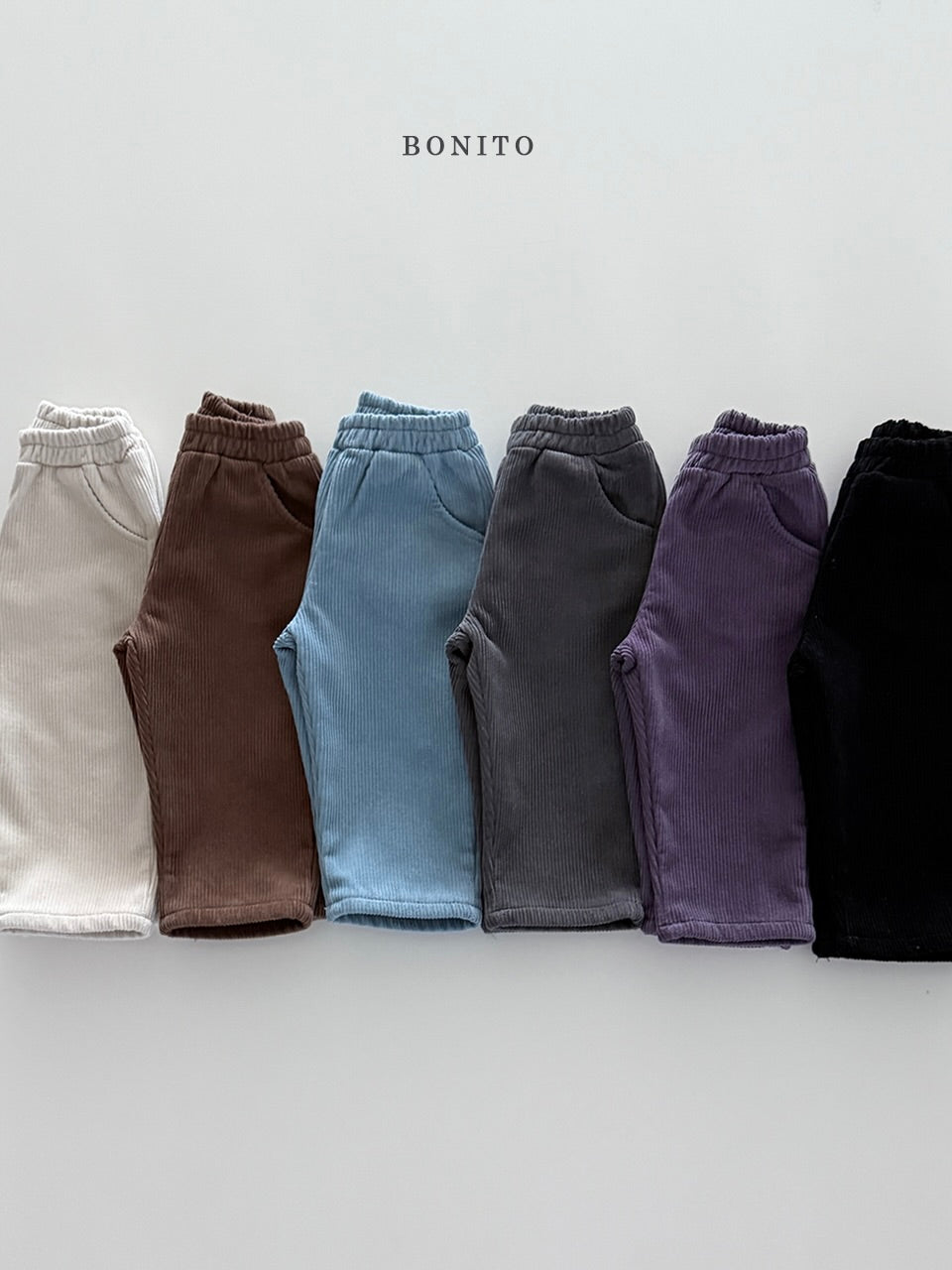 Thick fleece corduroy pants