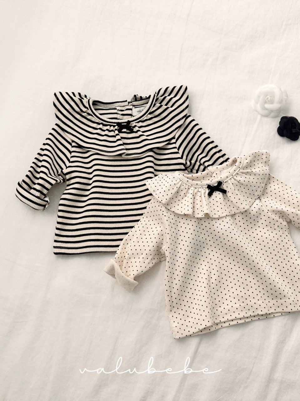 Mini ribbon frill T