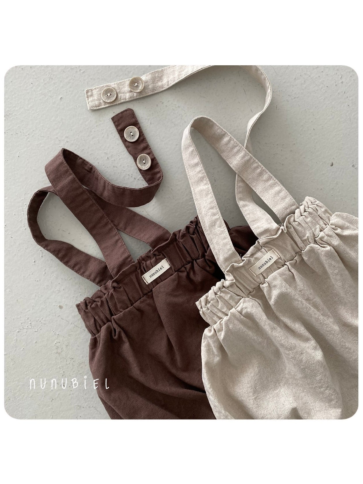 Cool suspender rompers
