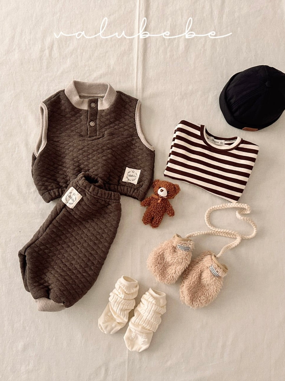 Stripe fluffy T (baby & kids)