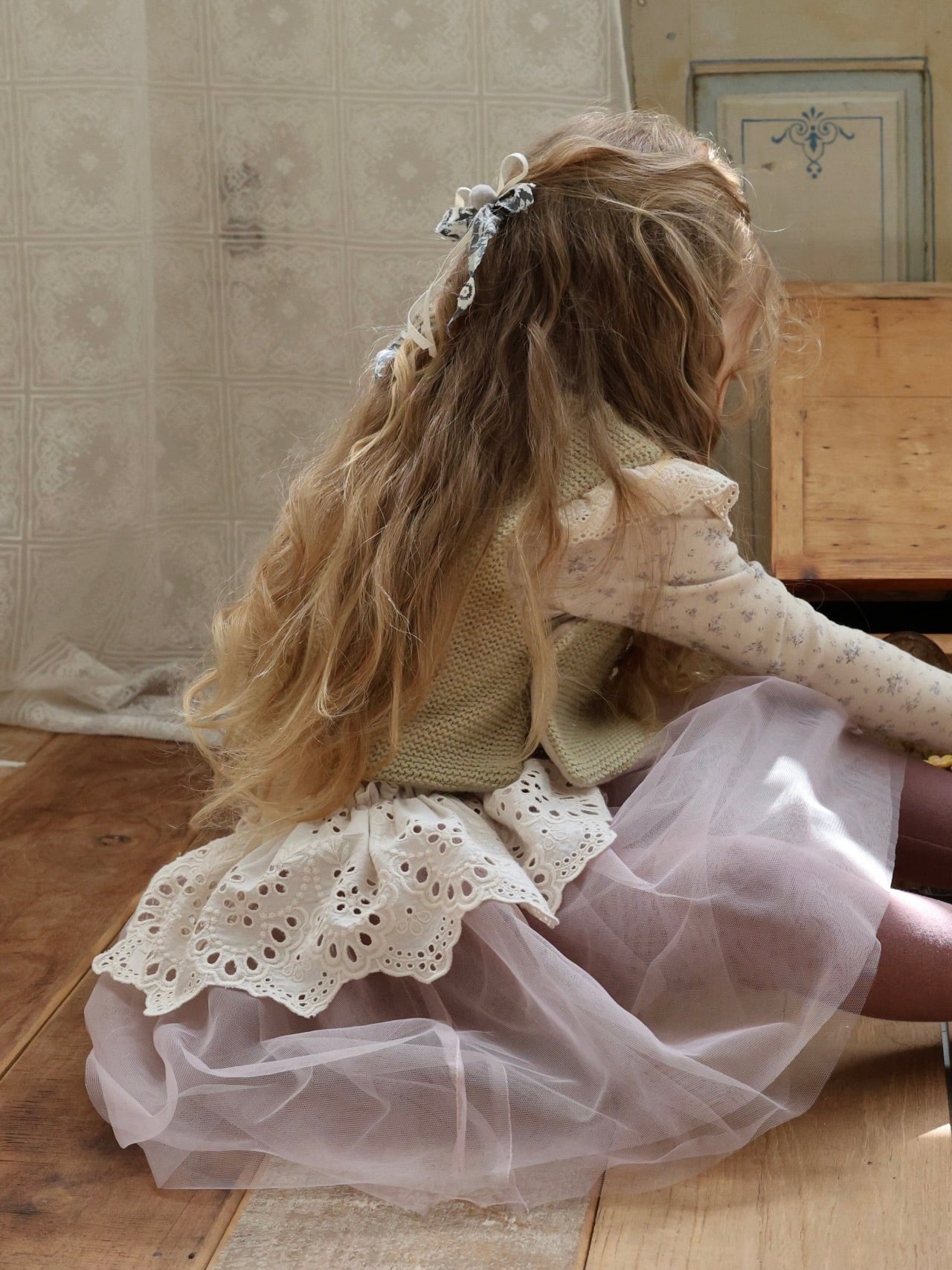 Etoile tulle leggings