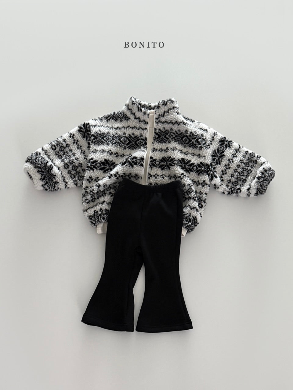 Snowflake zip-up jacket