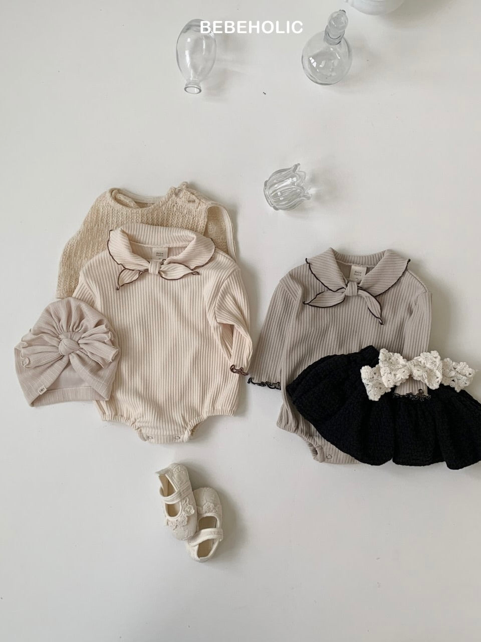 Mellow scarf rompers