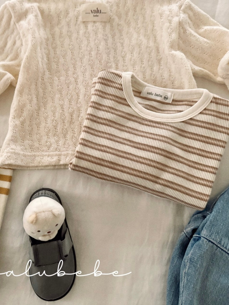 Rosé striped T shirt