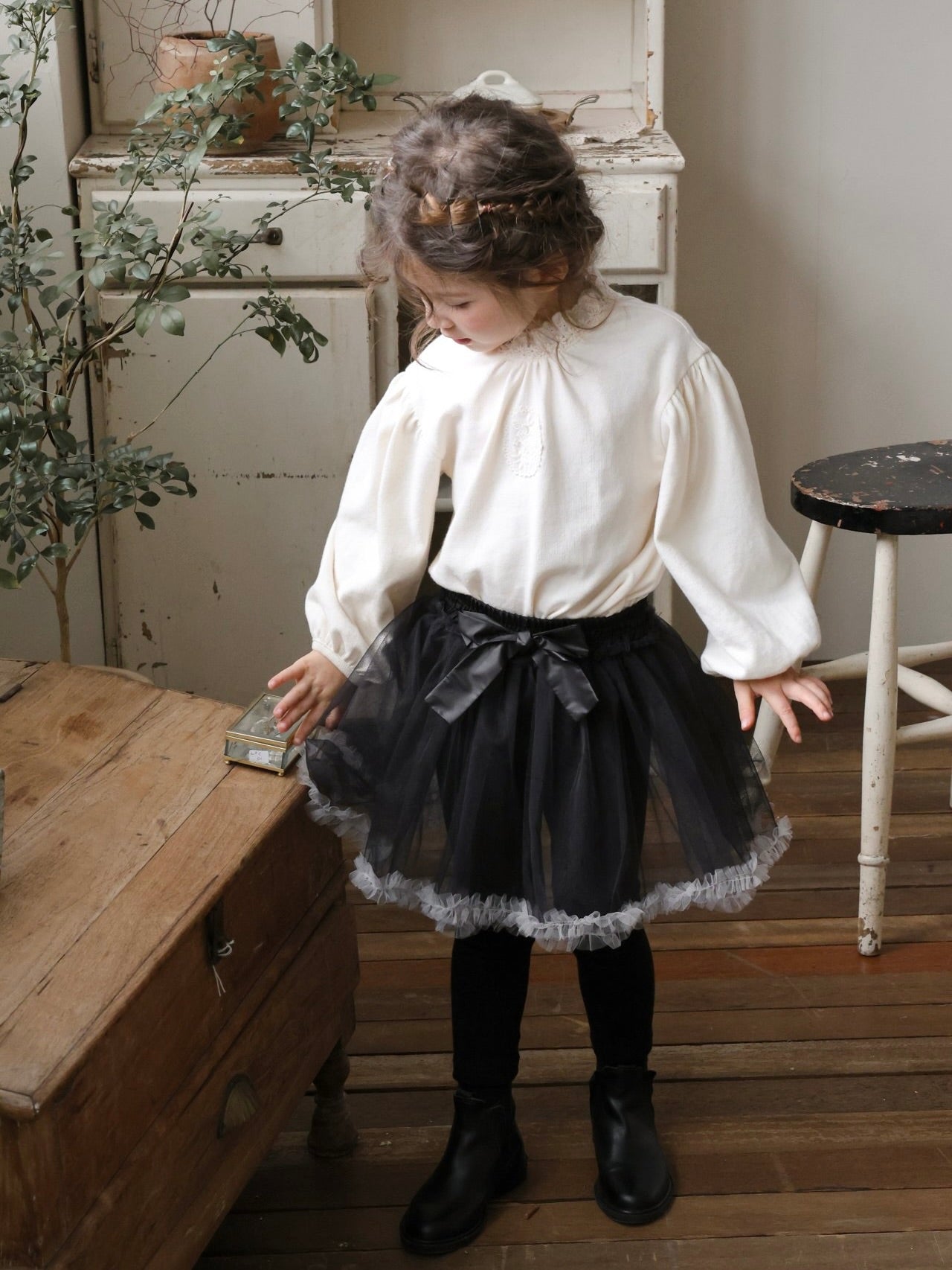 Lydia tulle leggings