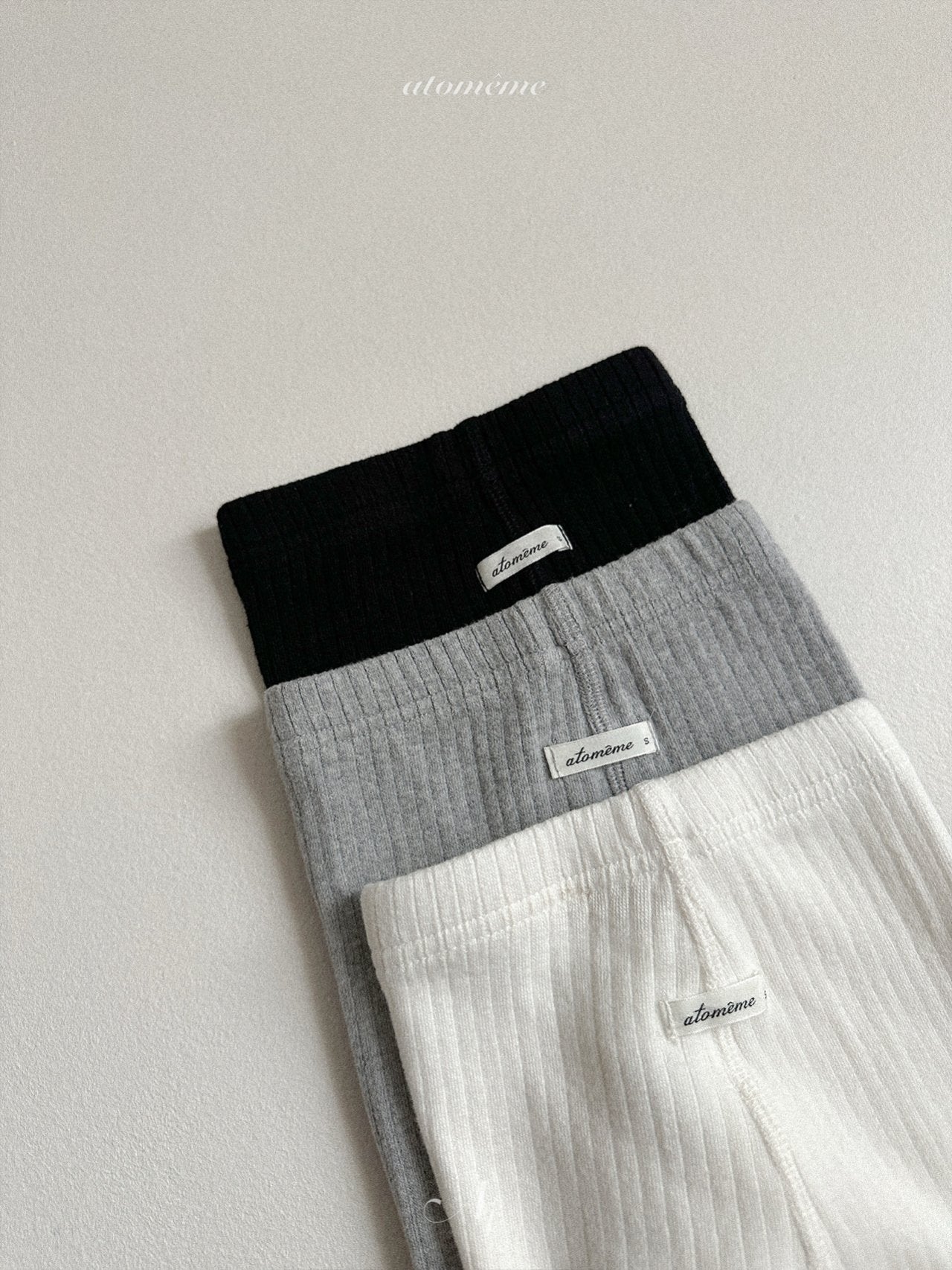 Winter ribbed leggings