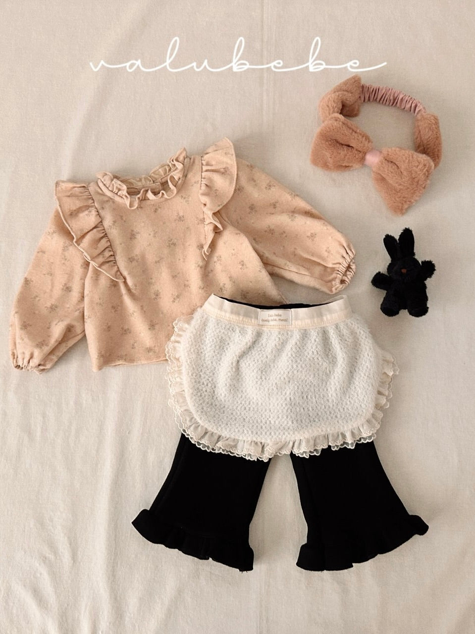 Frill bootcut pants (baby)