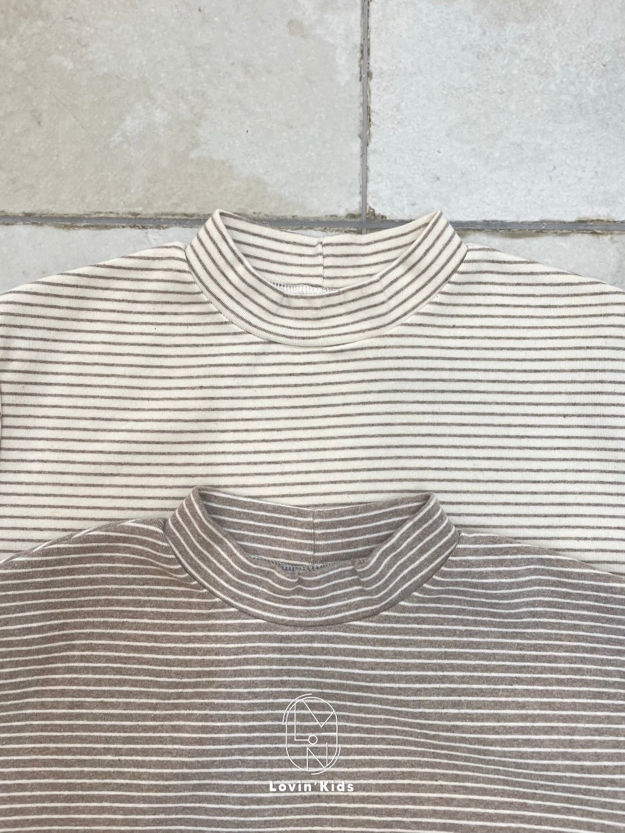 Winter loose half neck T