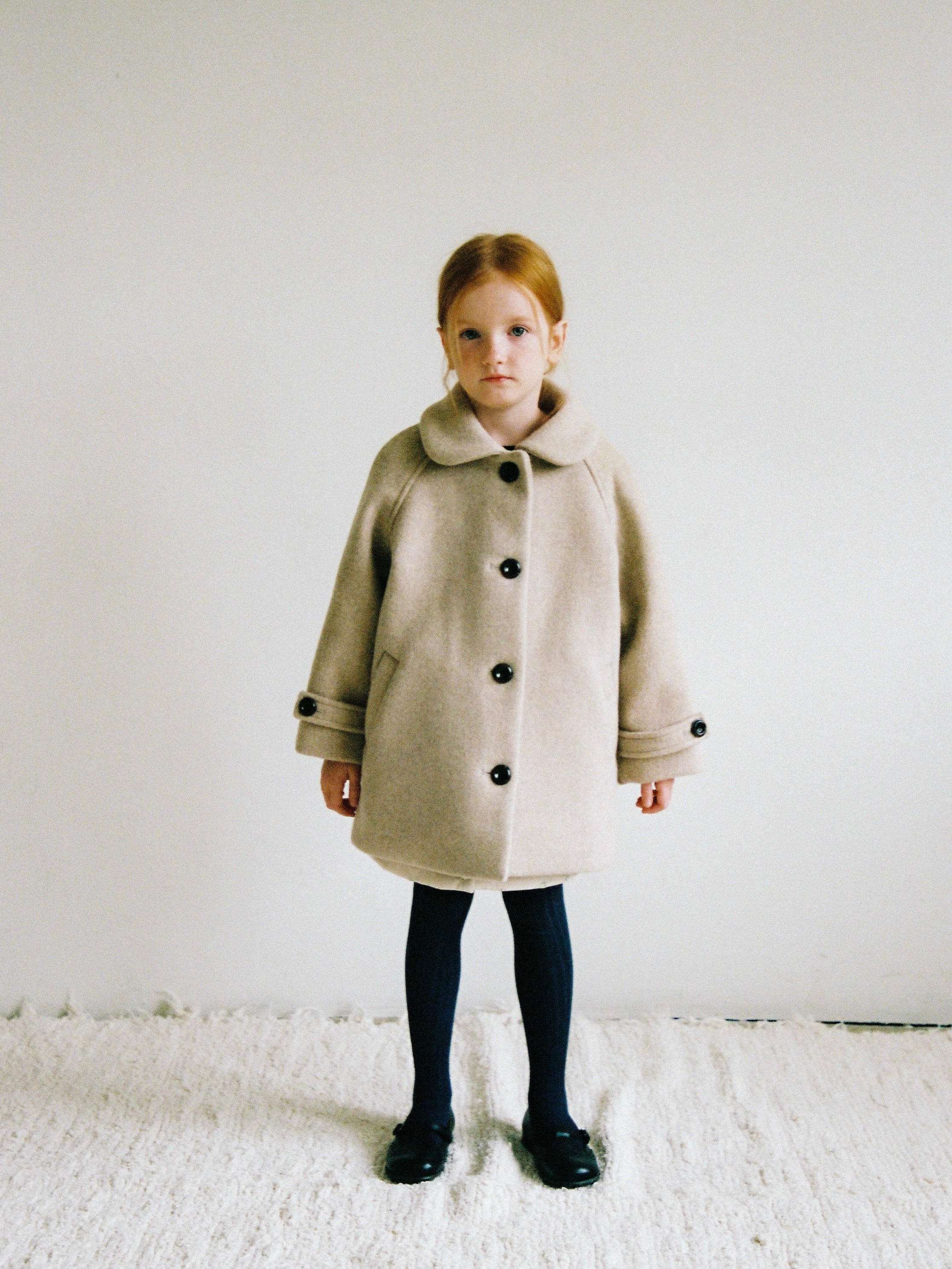 Noa wool coat (beige)