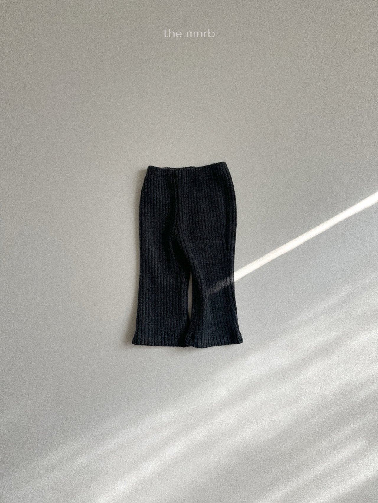 Aloe ribbed bootcut pants