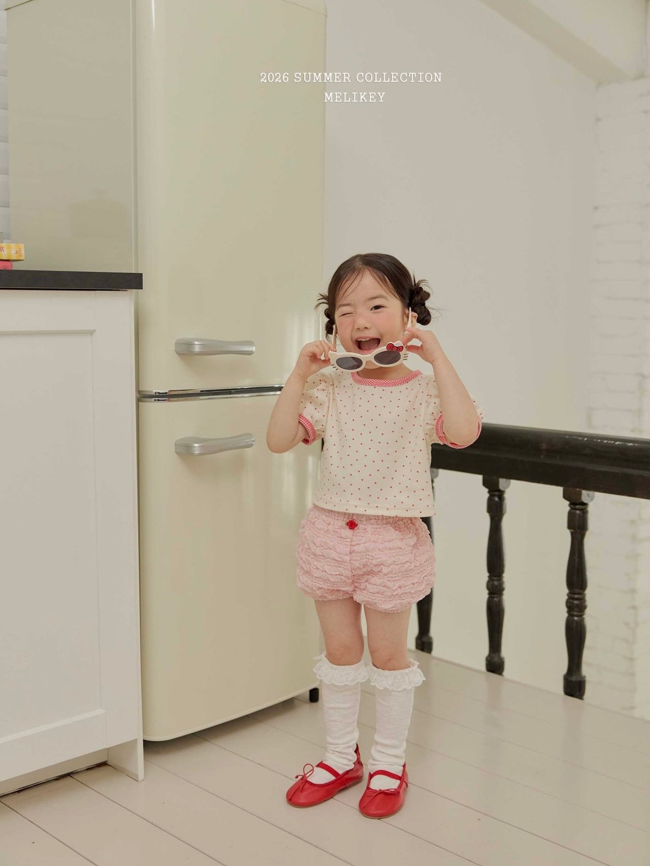 Mini heart puff T shirt