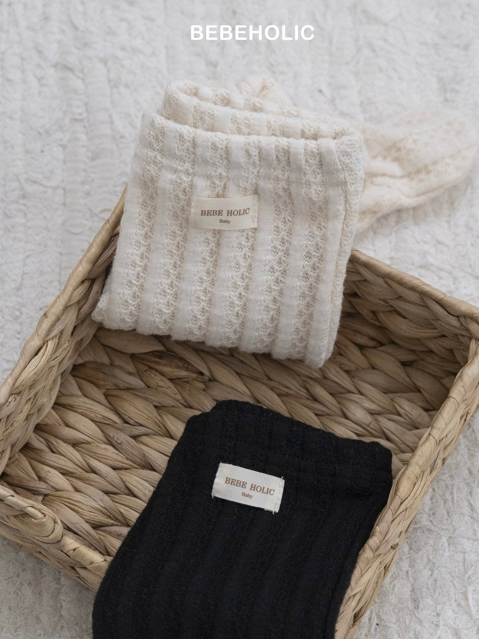 Texture footed leggings