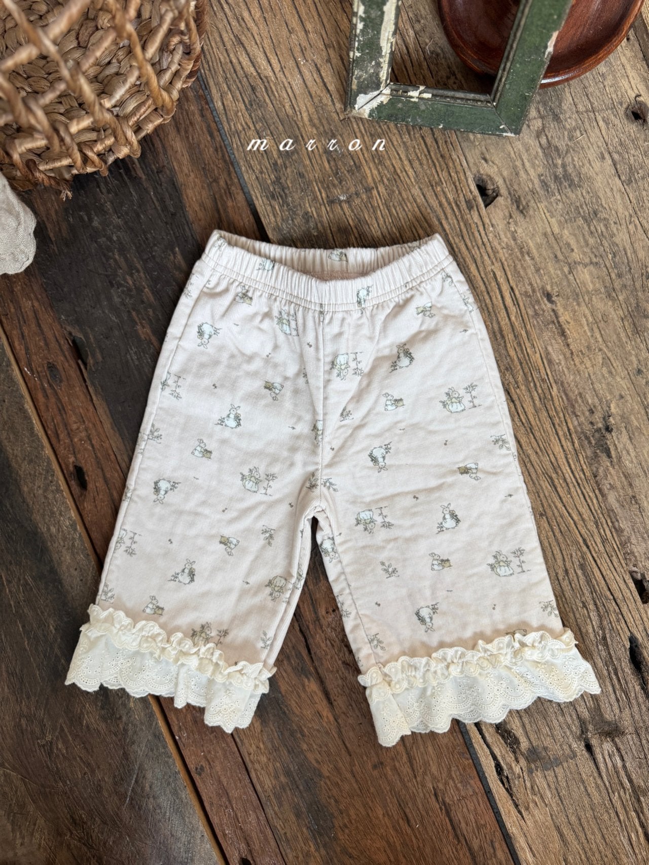 Bunny cotton pants