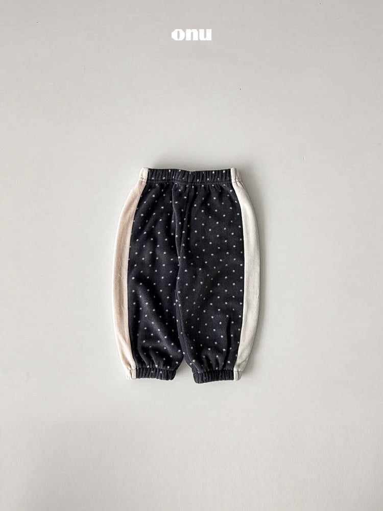 Dot jogger pants