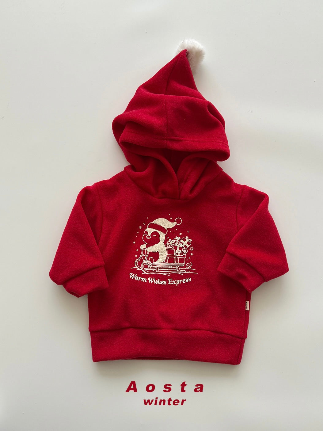 Winter penguin hoodie