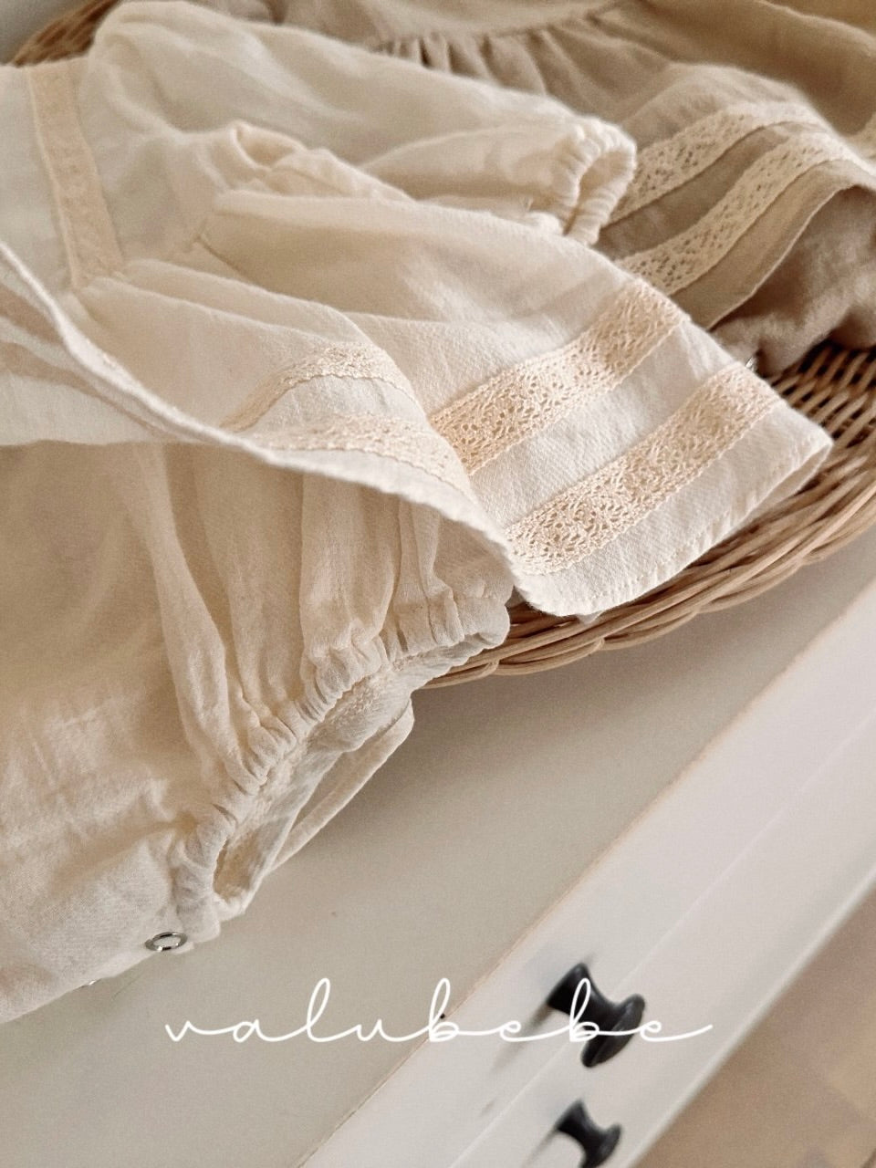 Pintuck baby one piece