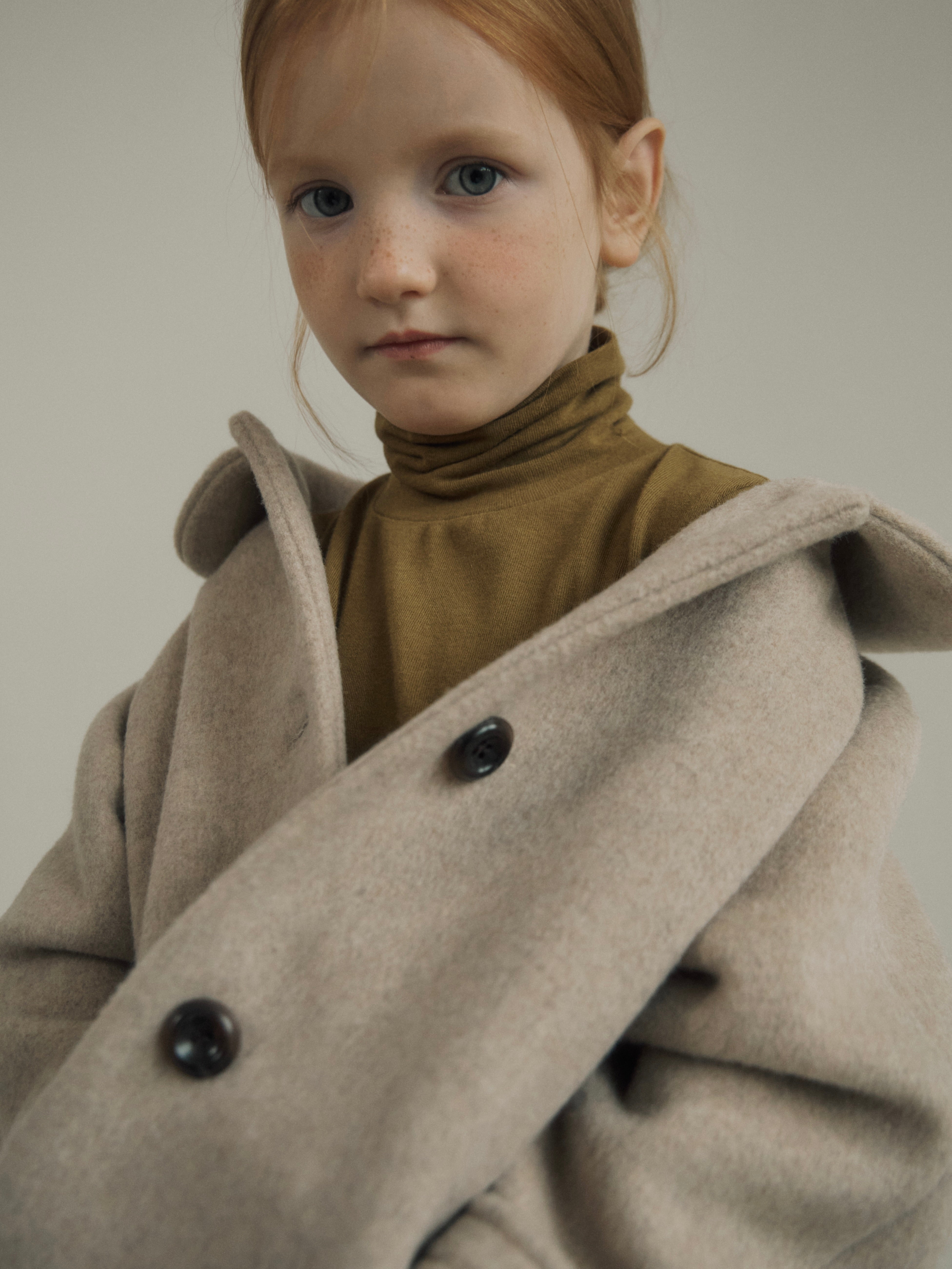 Noa wool coat (beige)