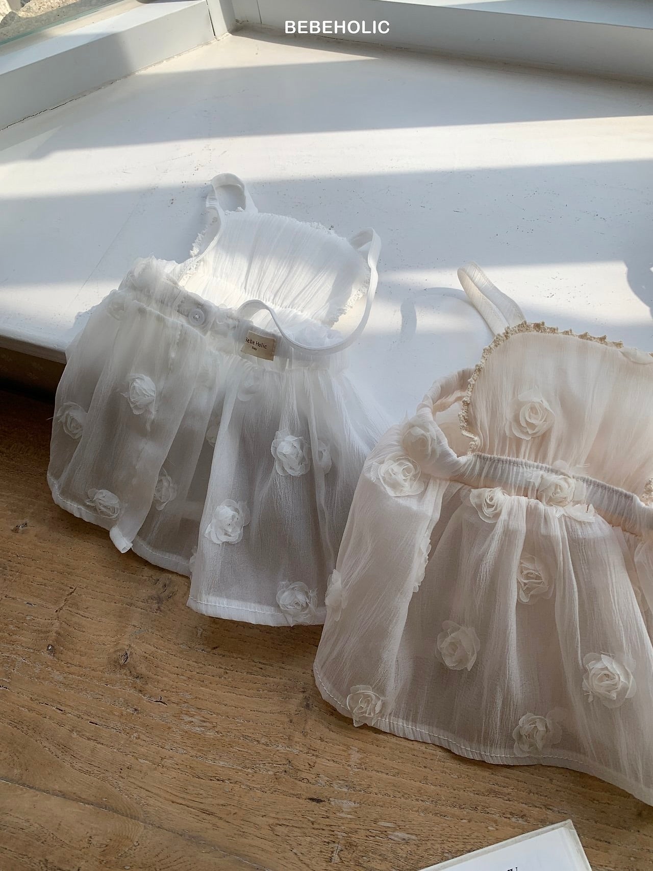 Rose apron skirt