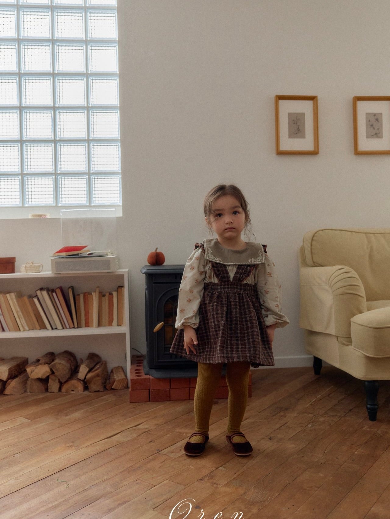 Nanette embroidered collar blouse