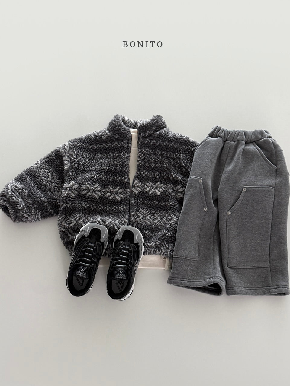 Snowflake zip-up jacket