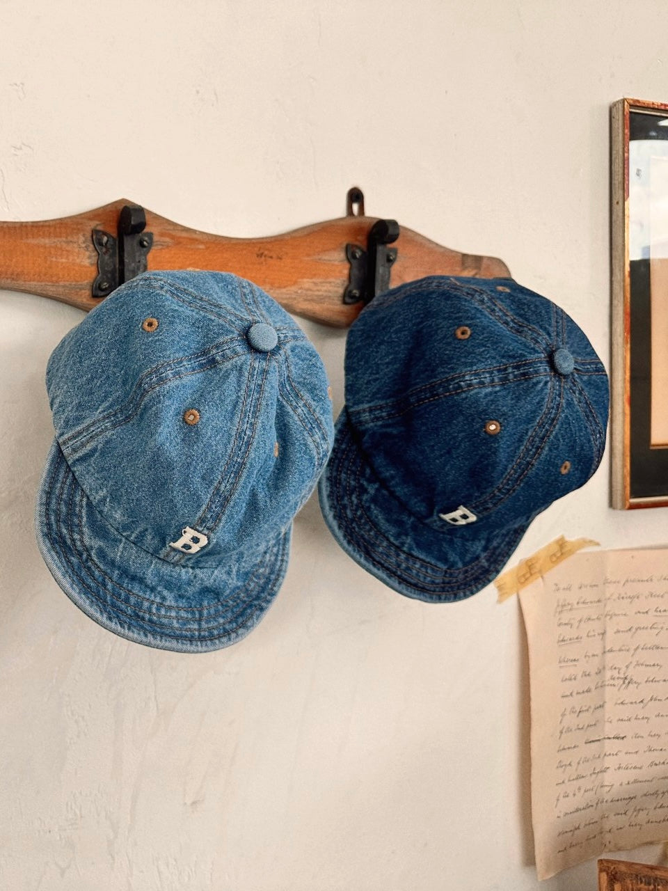 B denim cap (baby)