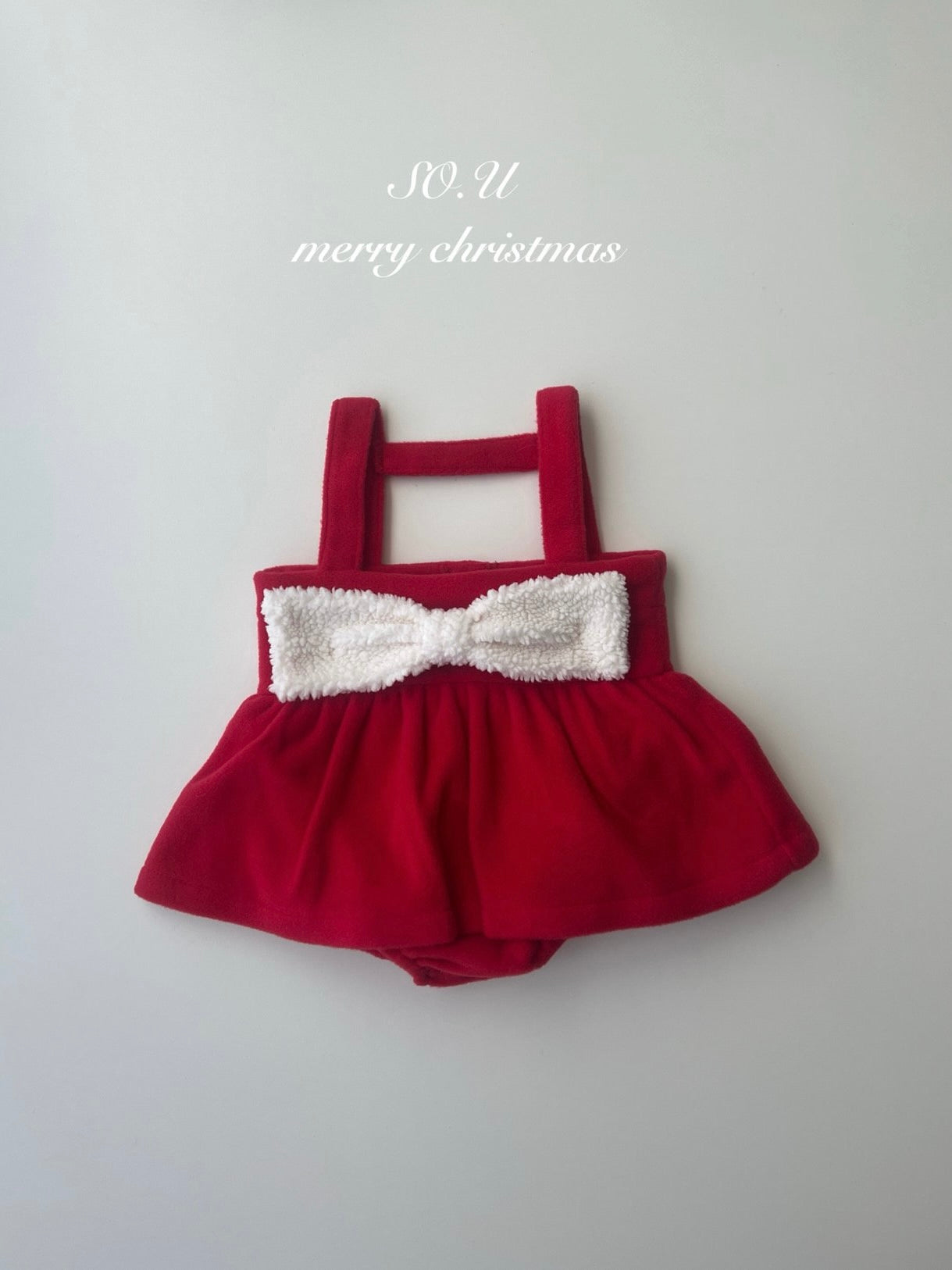 Christmas ribbon rompers