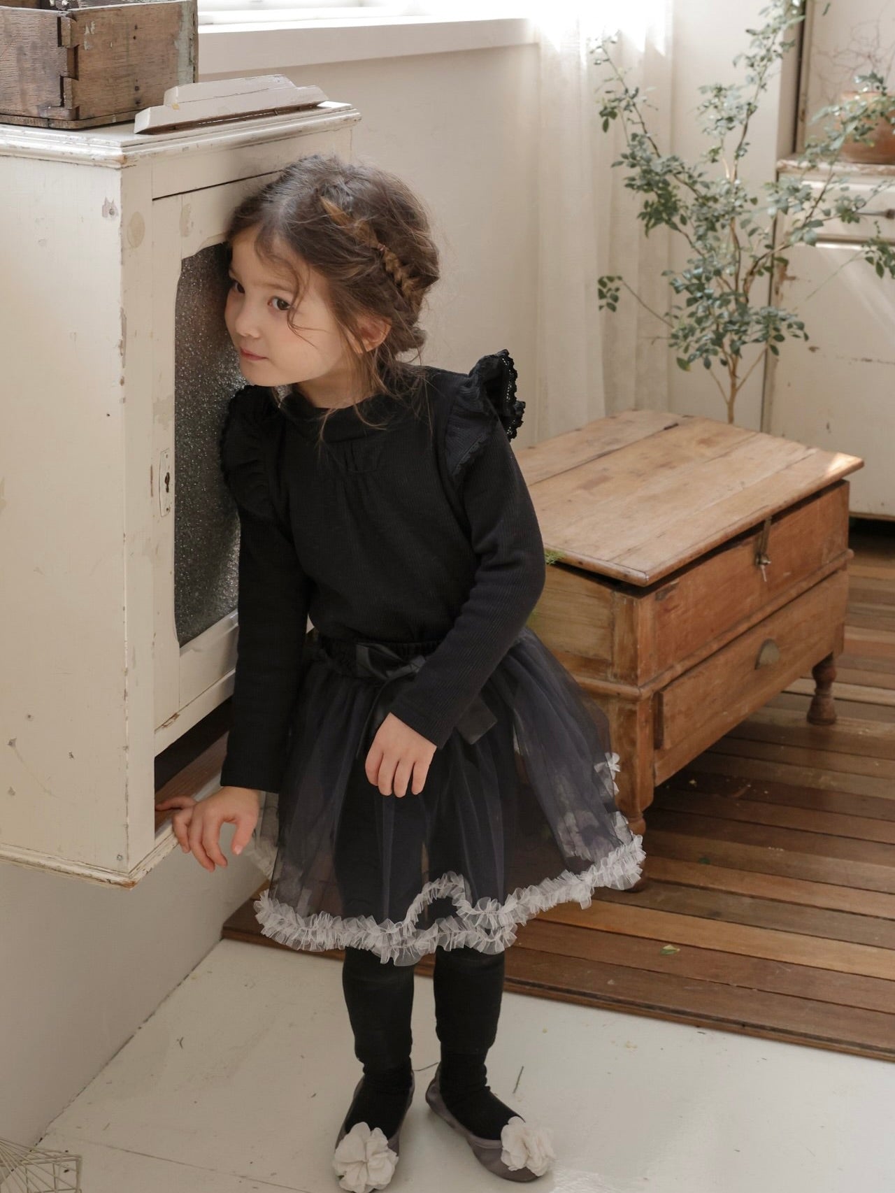 Lydia tulle leggings