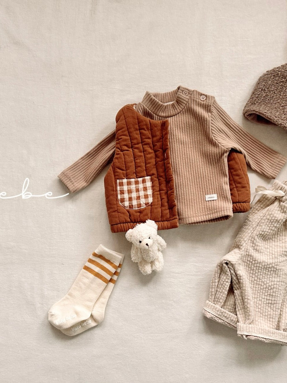 Basic line socks set (baby)