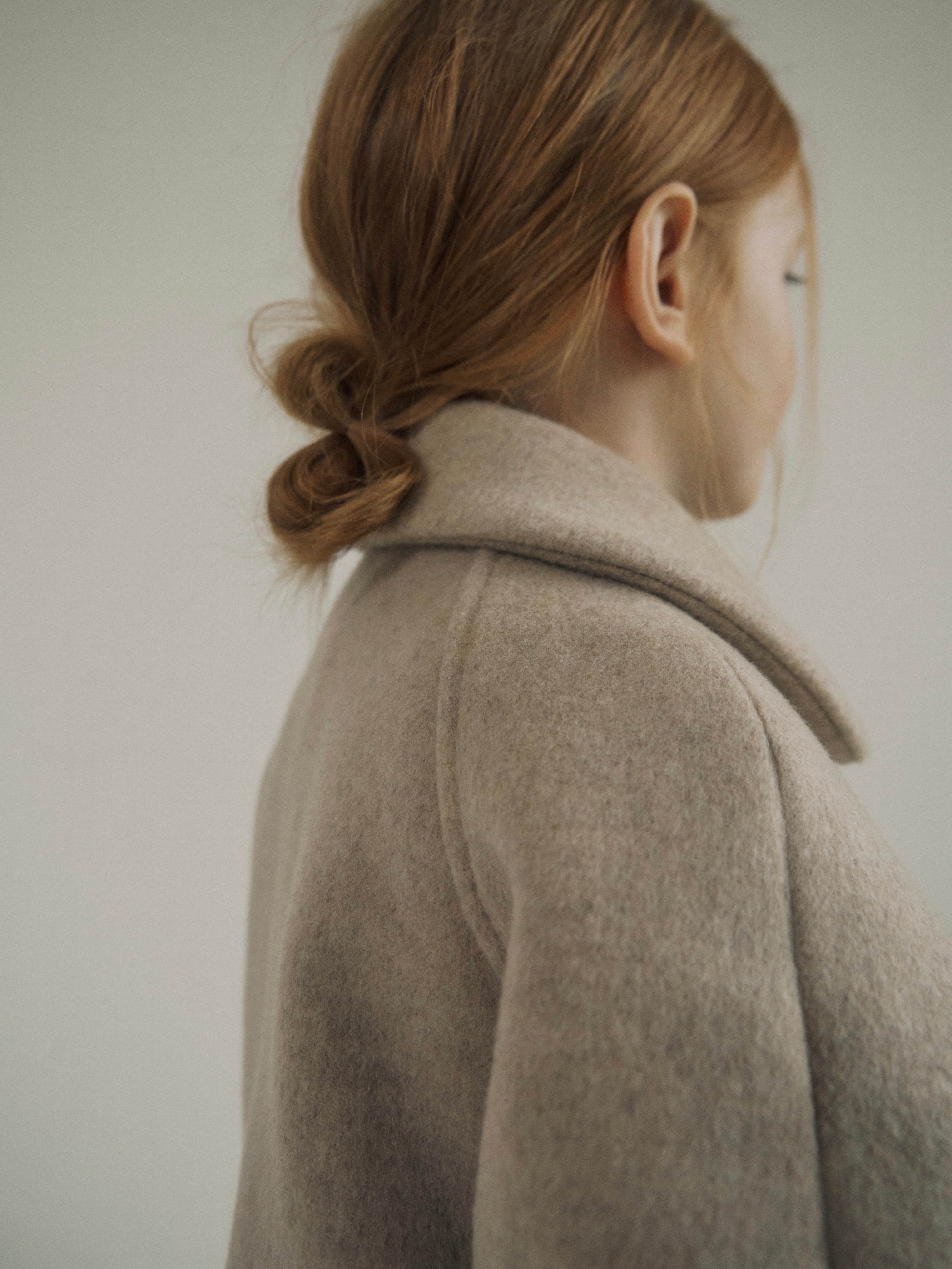 Noa wool coat (beige)