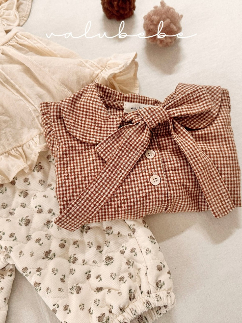 Ribbon collar blouse (baby)